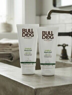 Bulldog Original Shave Gel   2 Pack